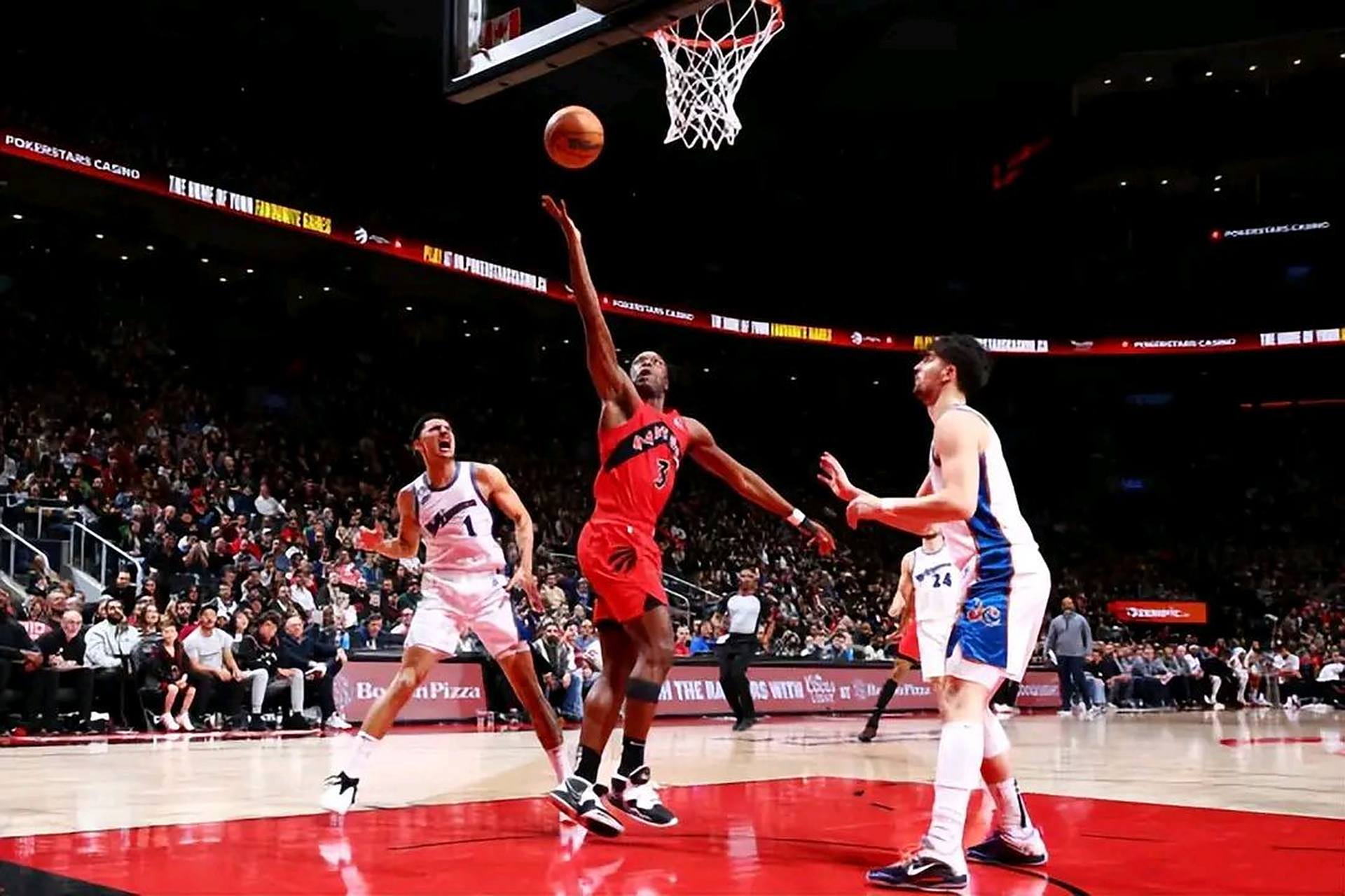 九游体育官网入口-猛龙逆转活塞，范弗里特独得22分