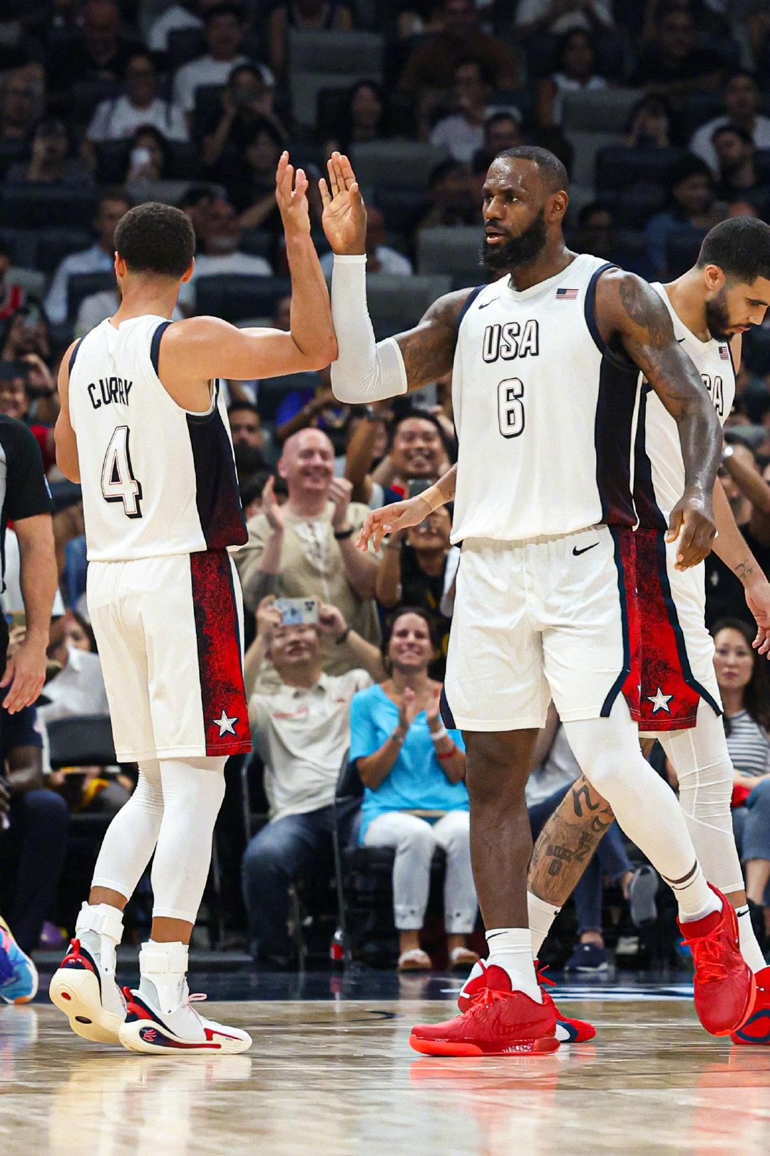 北美篮球巨星球队备战奥运会